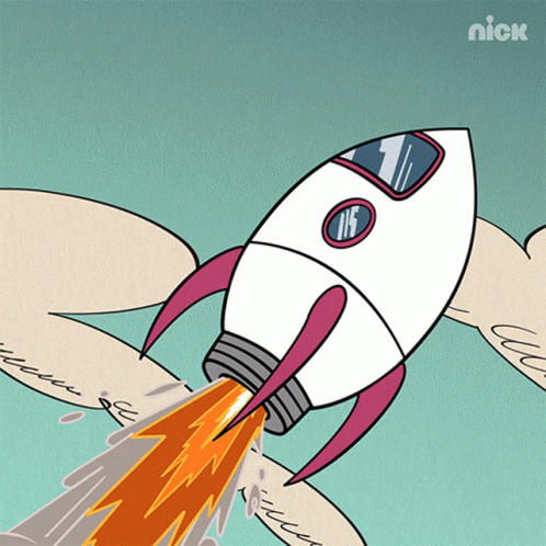 Rocket Launch The Loud House GIF - Rocket Launch The Loud House Off To Outer Space GIFs