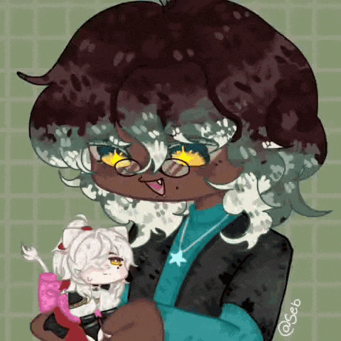 a drawing of a girl holding a stuffed animal in her arms .