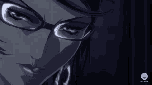 a close up of a woman 's face wearing glasses and earrings