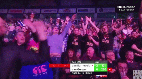 All Of The Fans Cheering GIF - All Of The Fans Cheering Chanting GIFs