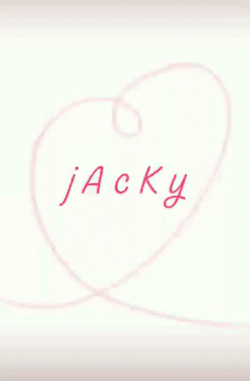 Name Jacky GIF - Name Jacky Heart GIFs