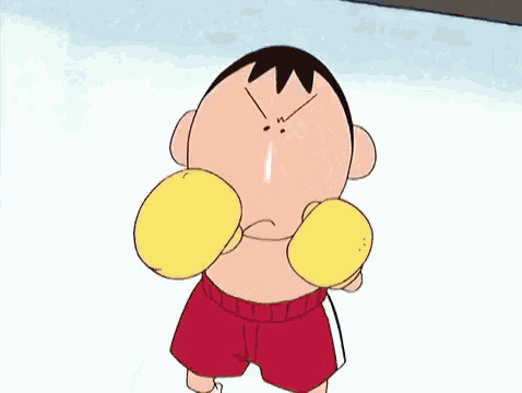 Bochan En Un Combate De Boxeo GIF
