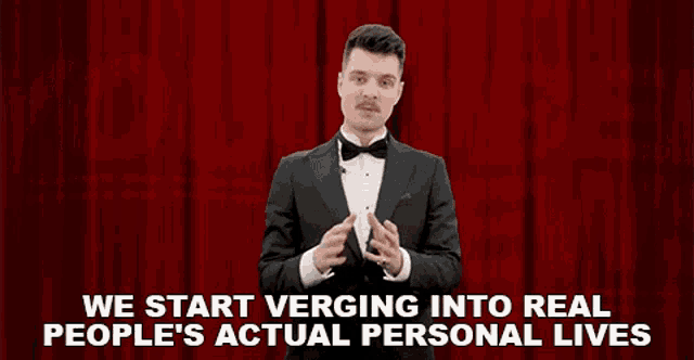 We Start Verging Into Real Peoples Lives Actual Personal Lived GIF