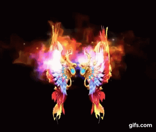 Wings Fallen Angel GIF - Wings Fallen Angel Flap GIFs