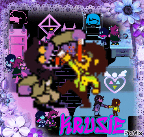 a picture of a video game with the name krusie on the bottom