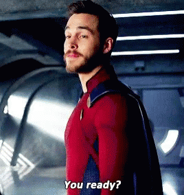 You Ready Supergirl GIF - You Ready Supergirl Chris Wood GIFs