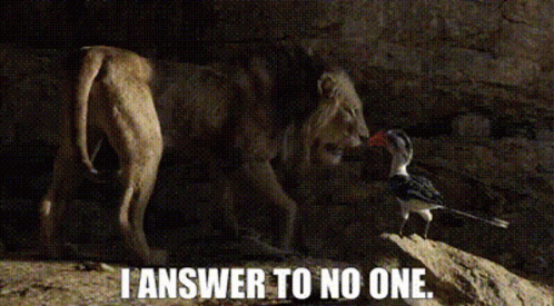 The Lion King Scar GIF - The Lion King Scar I Answer To No One GIFs