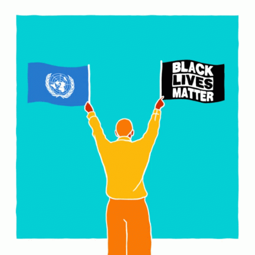 Blm Black Lives Matter GIF - Blm Black Lives Matter Black Lives Matter Flag GIFs