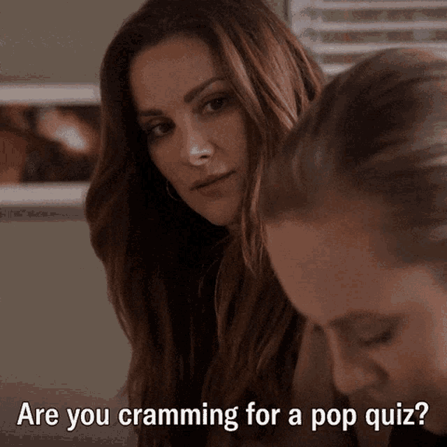 Station19 Carina Deluca GIF - Station19 Carina Deluca Are You Cramming For A Pop Quiz GIFs