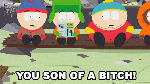 You Son Of A Bitch Kyle Broflovski GIF - You Son Of A Bitch Kyle Broflovski Eric Cartman GIFs