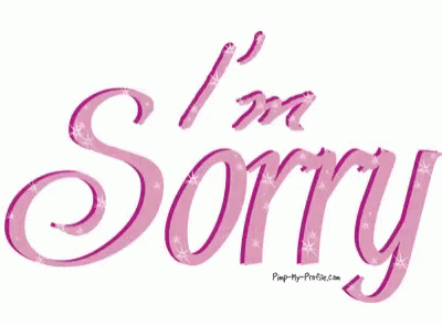 Sorry Im Sorry GIF - Sorry Im Sorry Glitter Text GIFs