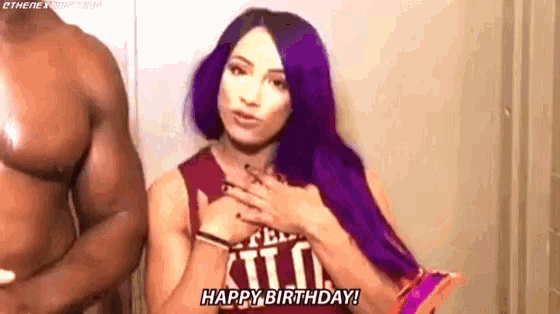Sasha Banks Mercedes Kv GIF - Sasha Banks Mercedes Kv Happy Birthday GIFs