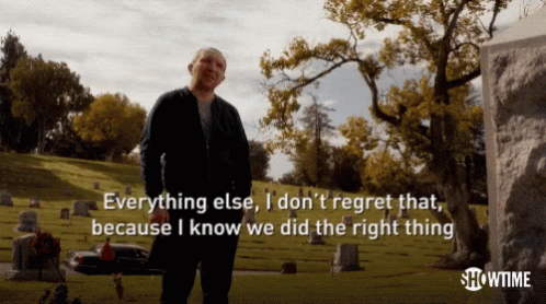 No Regrets Gravestone GIF - No Regrets Gravestone Did The Right Thing GIFs