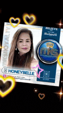 a picture of a woman named honeybelle