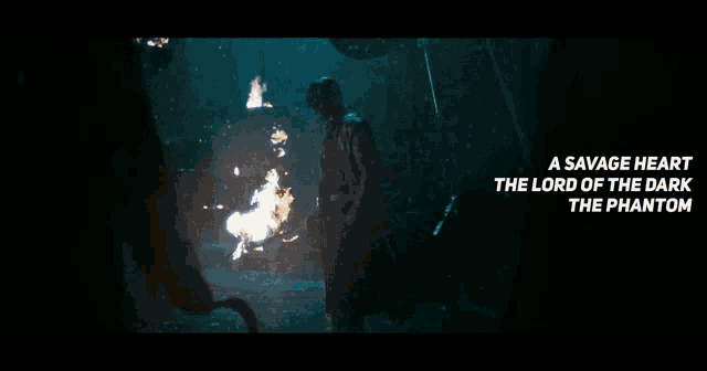 a savage heart the lord of the dark the phantom is shown