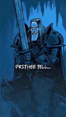 a cartoon of a man holding a sword with the words what is ligma