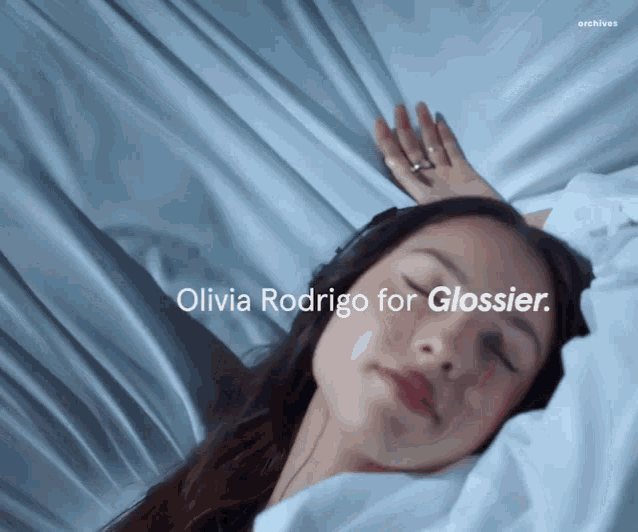 Olivia Rodrigo Glossier GIF - Olivia Rodrigo Glossier GIFs