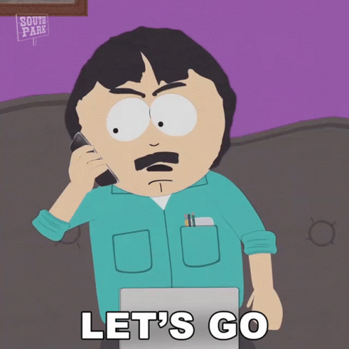 Lets Go Randy Marsh GIF - Lets Go Randy Marsh South Park GIFs