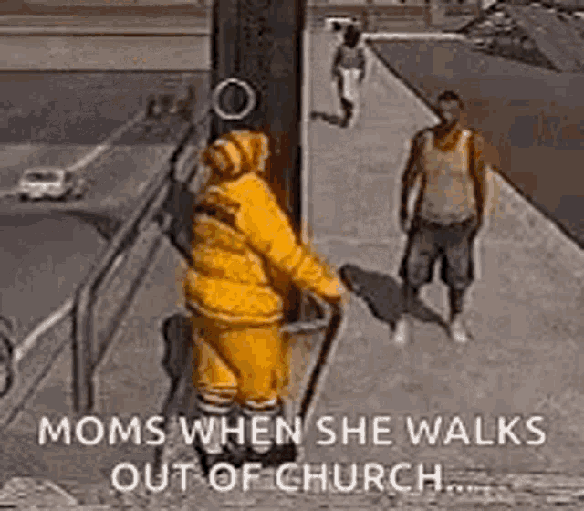 Pimp Punch GIF - Pimp Punch Moms When She Walks Out Of Church GIFs