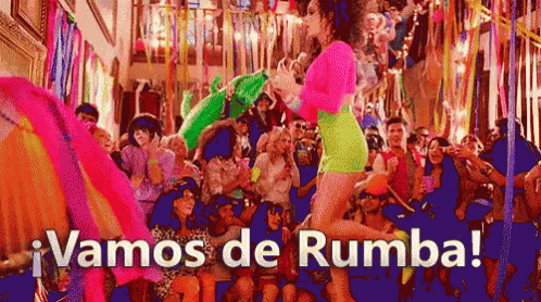 Vamos De Rumba GIF - Rumba Fiesta Baile GIFs