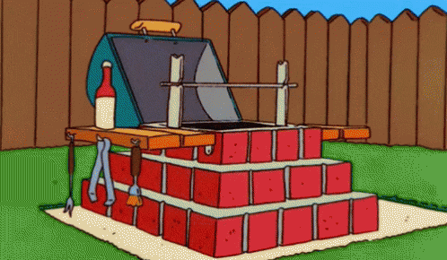 Construction GIF - Construction Lol Simpsons GIFs