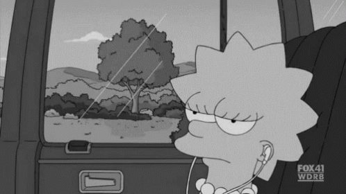 Sad Cartoon GIF - Sad Cartoon Lisa Simpson GIFs