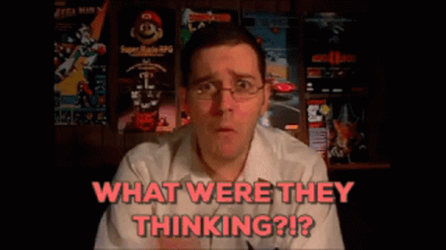 Avgn Angry Video Game Nerd GIF - Avgn Angry Video Game Nerd What Were They Thinking GIFs