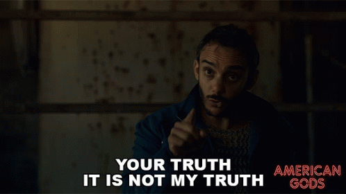 Your Truth It Is Not My Truth Omid Abtahi GIF - Your Truth It Is Not My Truth Omid Abtahi Salim GIFs