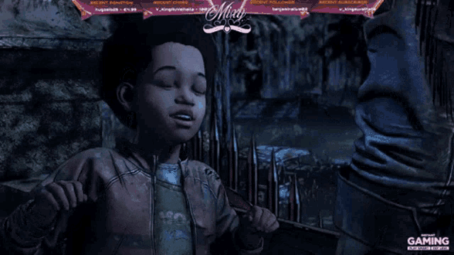 a screen shot of a video game with the word gaming on the bottom left