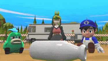 Smg4 Spin The Bottle GIF - Smg4 Spin The Bottle Melony GIFs