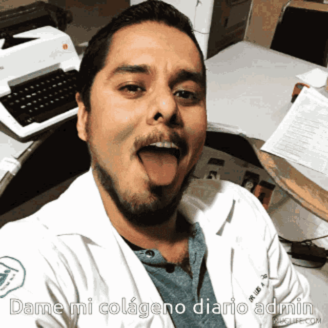 Colageno Diario Enfermero GIF - Colageno Diario Enfermero Admin GIFs