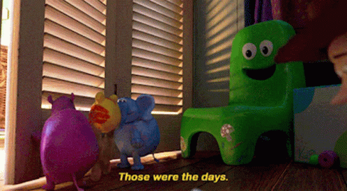 Toy Story Those Were The Days GIF - Toy Story Those Were The Days Glory Days GIFs