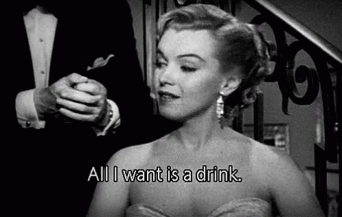 Marilyn Monroe Drink GIF - Marilyn Monroe Drink GIFs