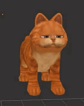 Garfield Thin Cat GIF - Garfield Thin Cat GIFs