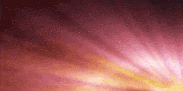 the sun is shining through the clouds in a pink and yellow background