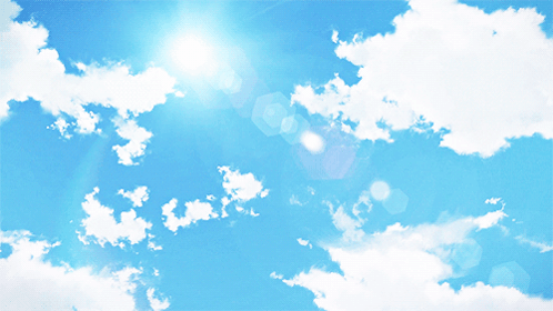 Blue Sky With Clouds GIF - Blue Sky With Clouds GIFs