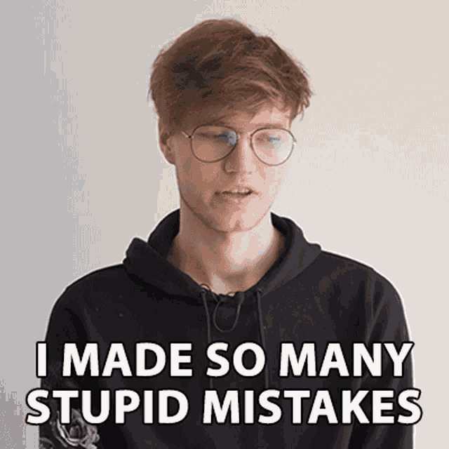 I Made So Many Stupid Mistakes Finn Wiestål GIF - I Made So Many Stupid Mistakes Finn Wiestål Finn GIFs