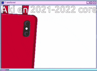 a computer screen shows a girl and a red phone with the words aki en 2021-2022 com written on it