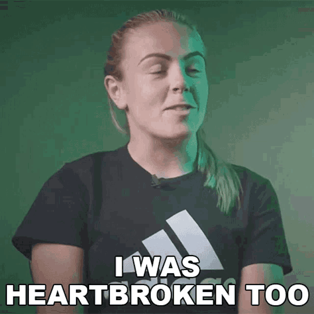 I Was Heartbroken Too Simone Magill GIF - I Was Heartbroken Too Simone Magill Northern Ireland GIFs