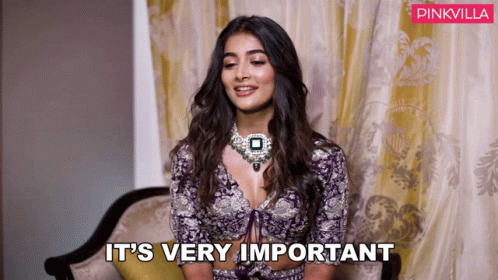 Its Very Important Pooja Hegde GIF - Its Very Important Pooja Hegde Pinkvilla GIFs