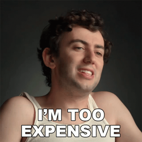 Im Too Expensive Creamcheese GIF - Im Too Expensive Creamcheese Players GIFs