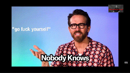 a man with glasses and a beard says nobody knows