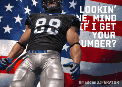 Number Madden GIF