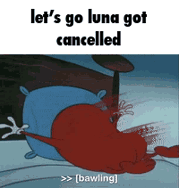 Lets Go Luna Cancelled GIF - Lets Go Luna Cancelled Joe Murray GIFs