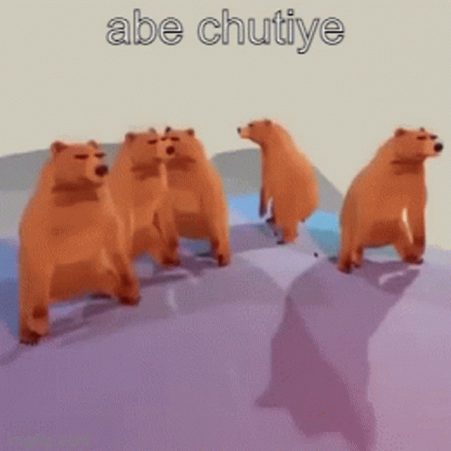 Chutiye Bears GIF - Chutiye Bears Dancing GIFs
