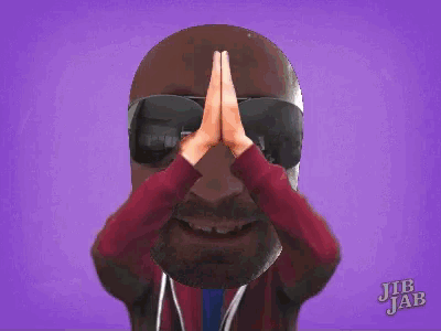 a cartoon of a man wearing sunglasses and a red shirt with jlb jab written on the bottom