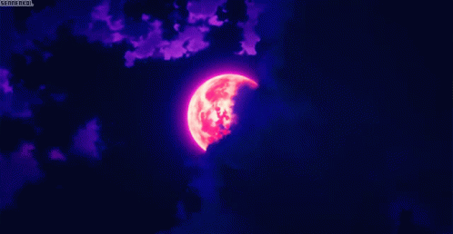Full Moon Clouds GIF - Full Moon Clouds Night GIFs