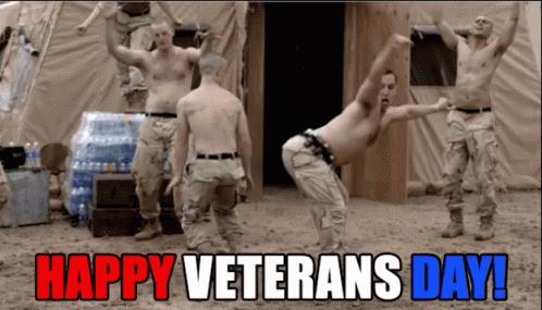 Happy Veterans Day GIF - Veterans Day Army Twerking Celebration GIFs