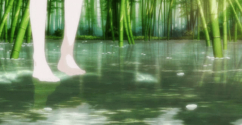 Nature Pond GIF - Nature Pond Anime GIFs