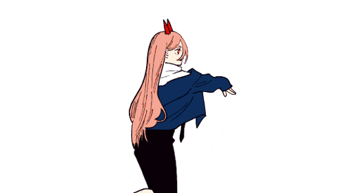 a drawing of a girl with horns and orange eyes